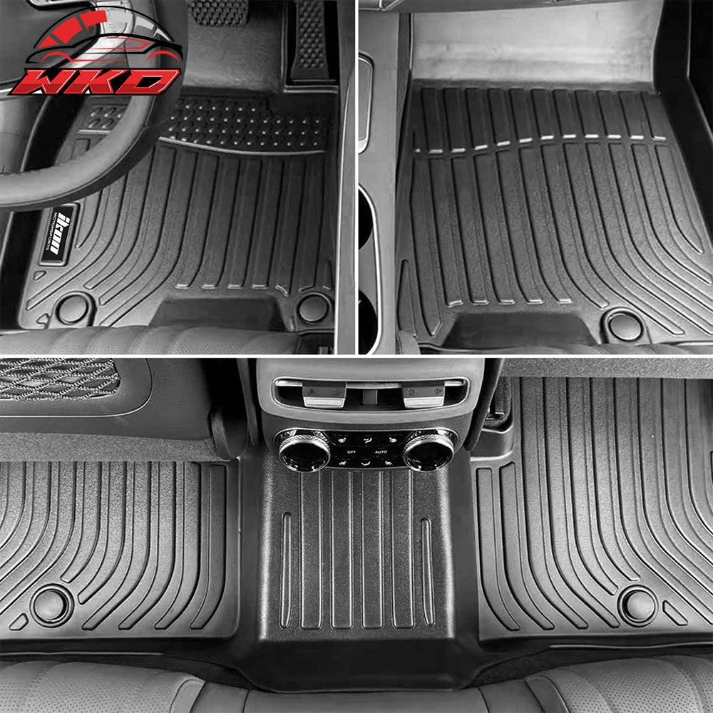 Fits 22-25 Genesis GV70 All Weather 3D Molded Floor Mats Front Rear Carpets TPE