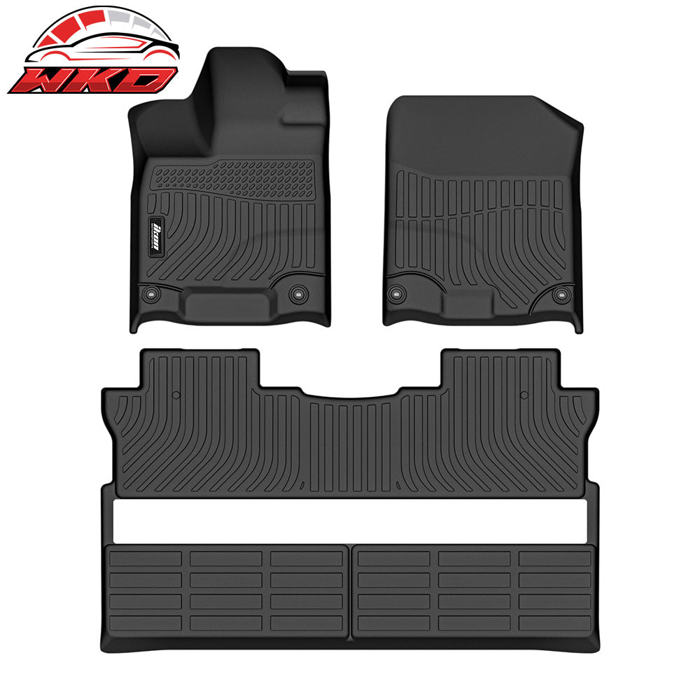 2017-25 Honda Ridgeline Heavy Duty Floor Mats 3D Carpet Liner Protector TPE | Wholesale