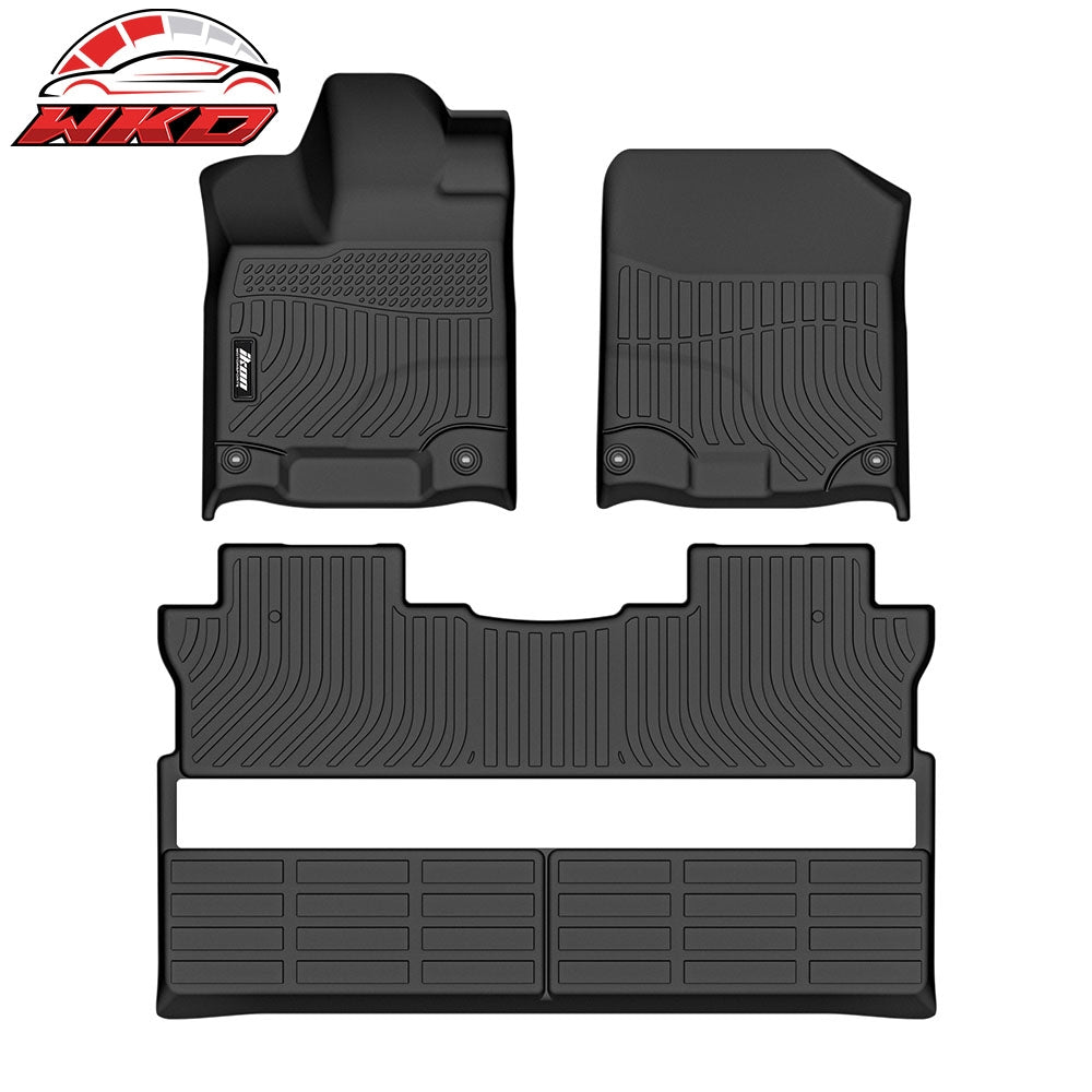 2017-26 Honda Ridgeline Heavy Duty Floor Mats 3D Carpet Liner Protector TPE | Wholesale