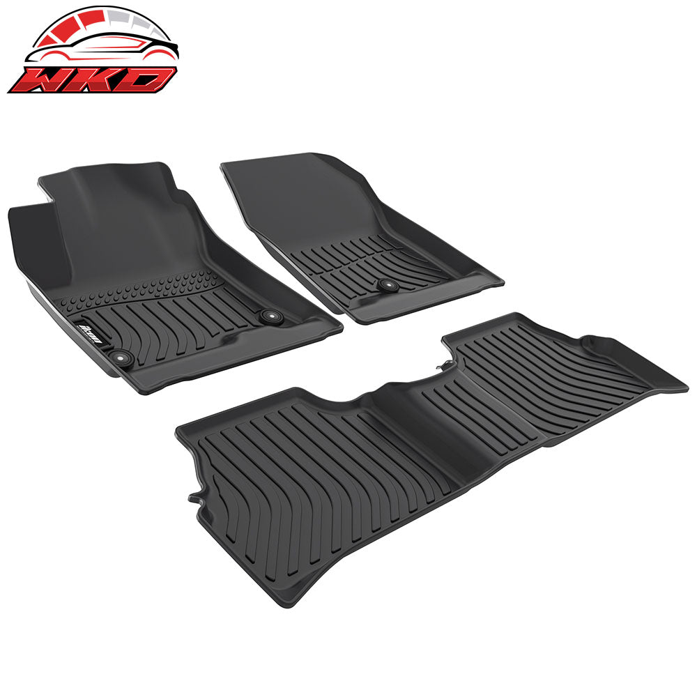 Fits 19-23 Hyundai Kona Electric 3D Floor Mats TPE Non-Slip All Weather Carpet