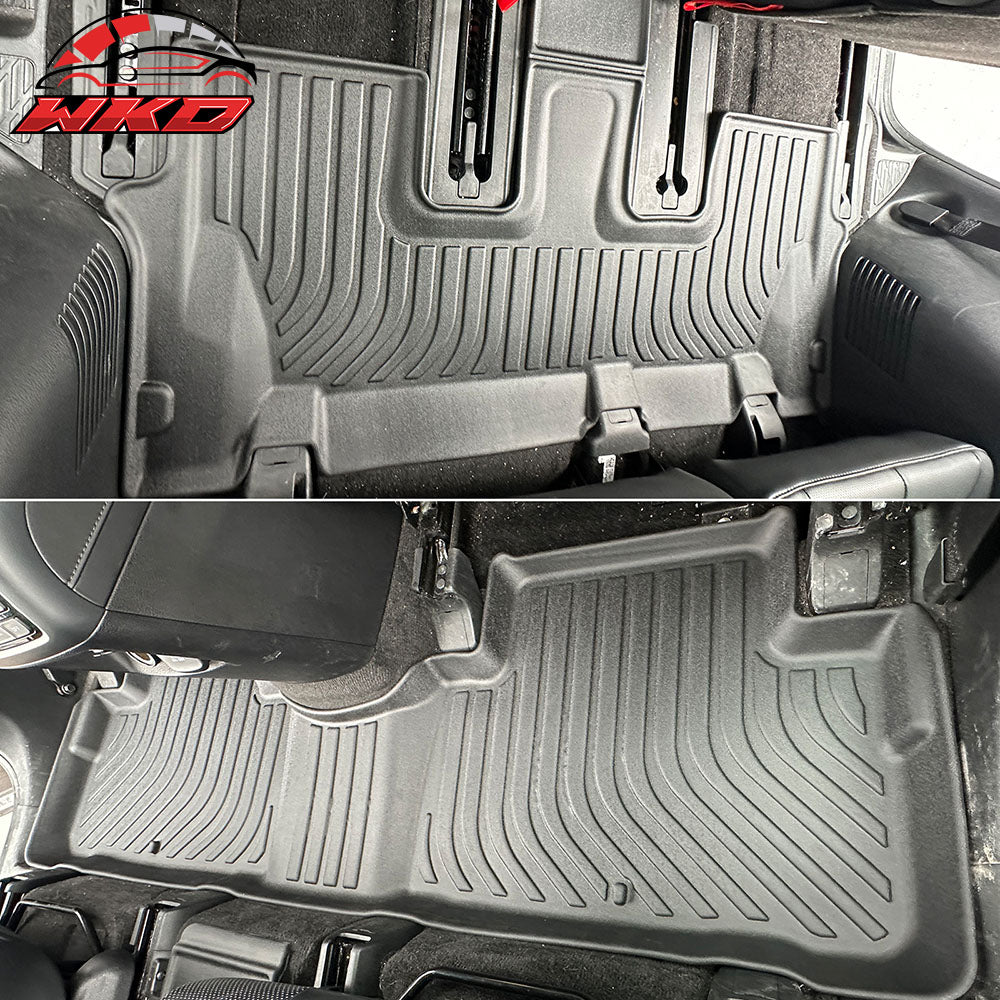 Fits 20-25 Hyundai Palisade 7 & 8 Seats Heavy Duty TPE Floor Mats Liners Guard