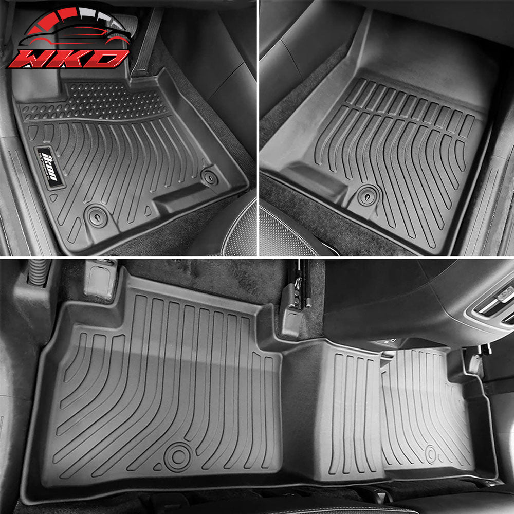 Fits 22-25 Hyundai Tucson Non-Hybrid All Weather 3D Molded Floor Mats Carpet TPE