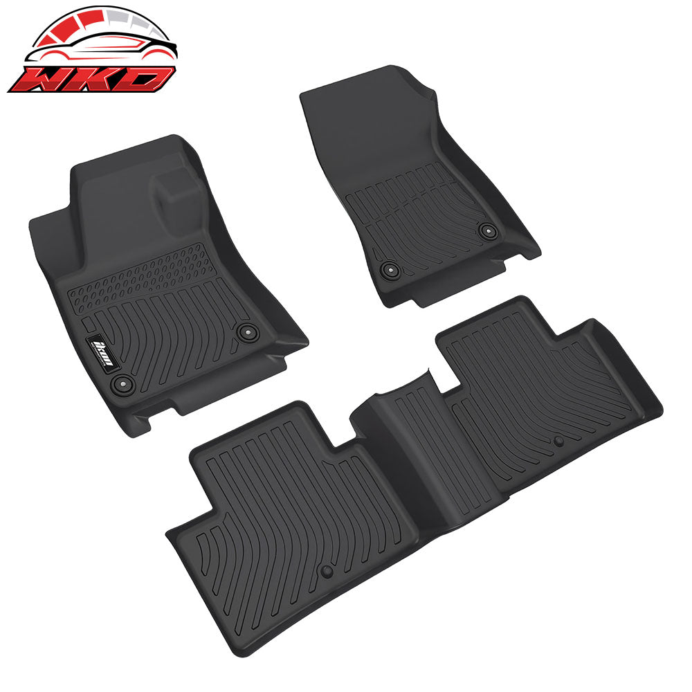 Fits 21-25 Infiniti QX50/23-25 QX55 Floor Mats TPE All Weather 3D Carpets Liner