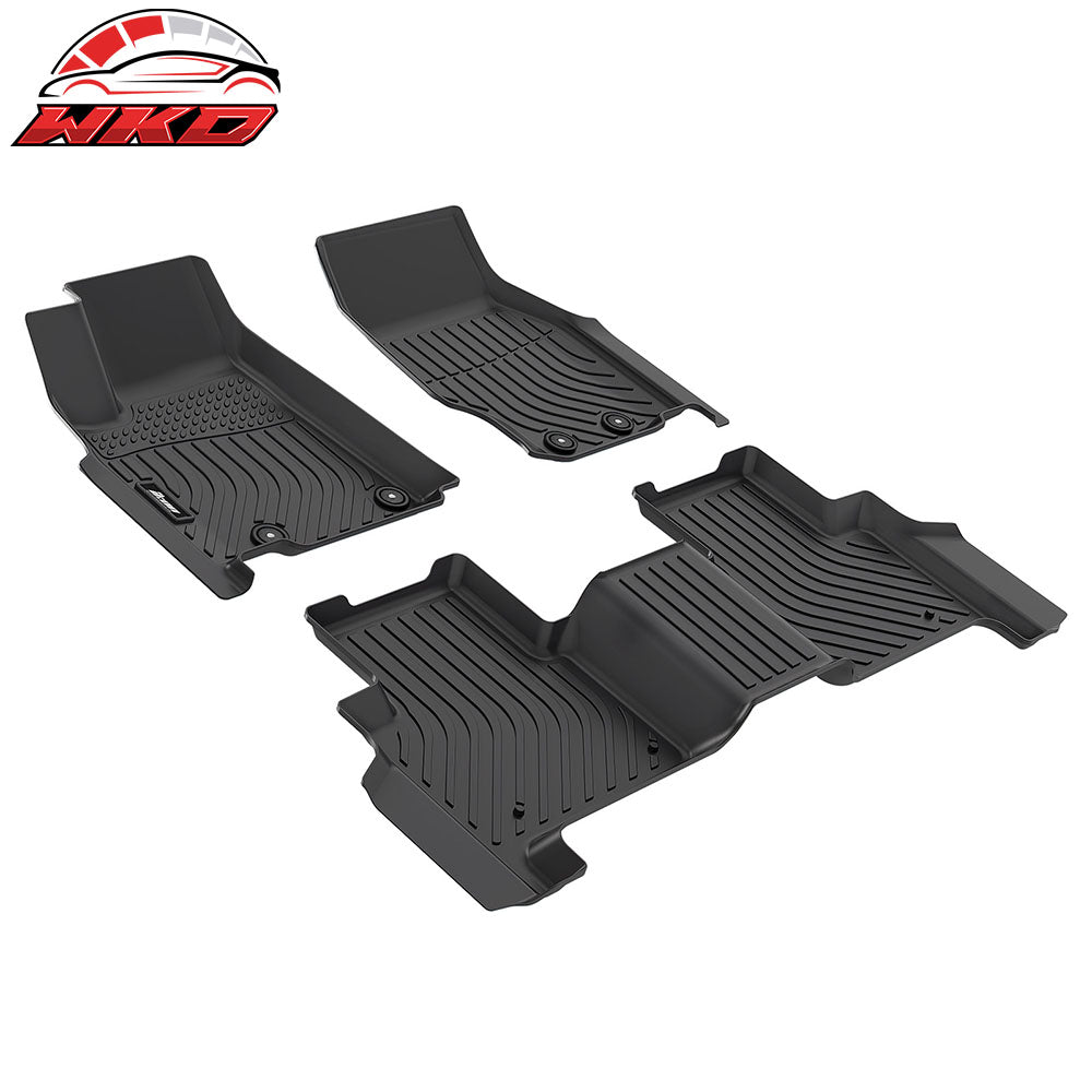 Fits 22-25 Jeep Grand Cherokee Floor Mats TPE Carpets 3D All Weather Boot Liner
