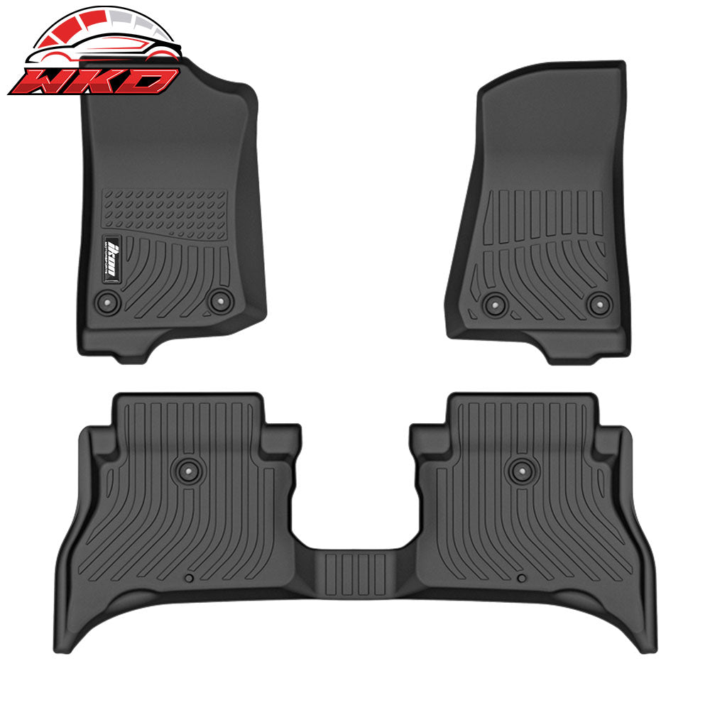 Wholesale 21-25 Jeep Wrangler 4xe All Weather 3D Molded Floor Mats Carpets Liner TPE
