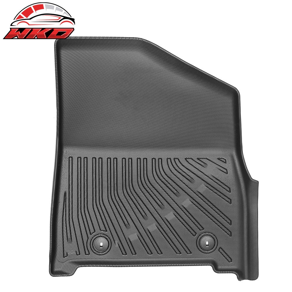 Fits 2025 Kia Carnival Hybrid 8-Seats Floor Mats TPE All Weather Carpet 3D Liner