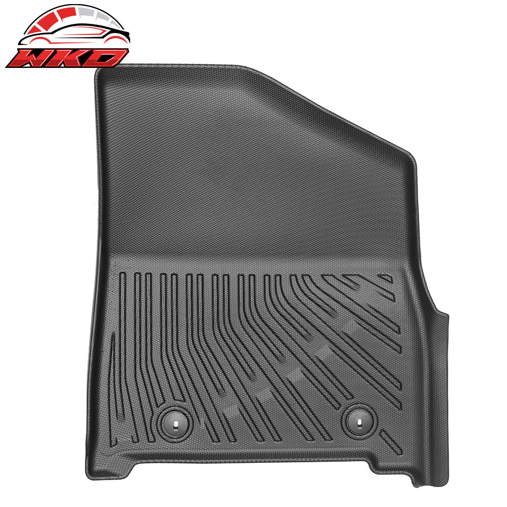 Fits 2025 Kia Carnival Hybrid 8-Seats Floor Mats TPE All Weather Carpet 3D Liner