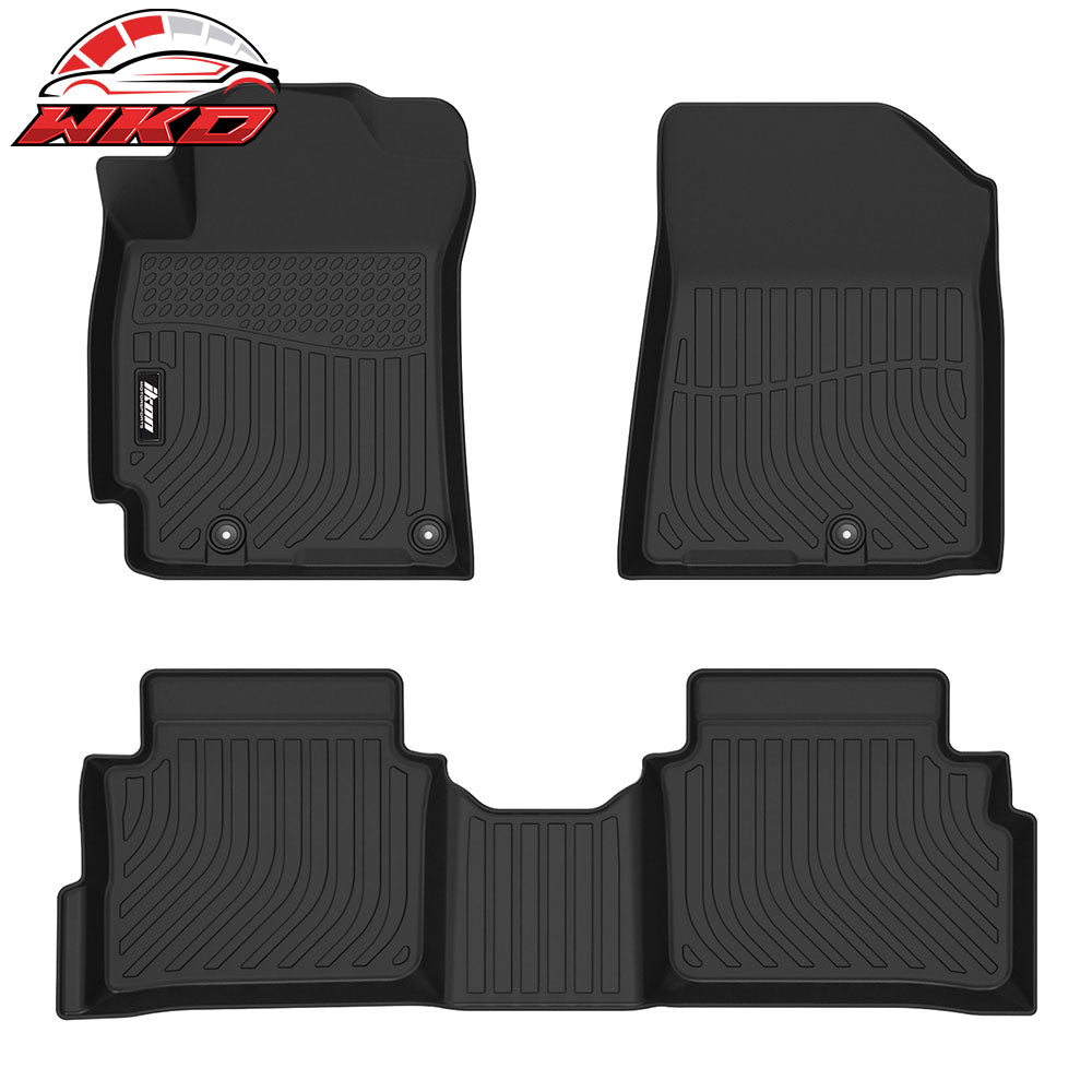 2019-24 Kia Forte Non-Slip 3D Molded Floor Mats All Weather TPE Carpet 3PCS | Wholesale