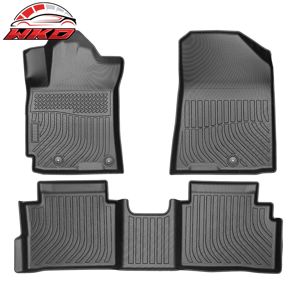2019-24 Kia Forte Anti-Slip 3D Molded Floor Mats All Weather TPE Carpet 3PCS | Wholesale