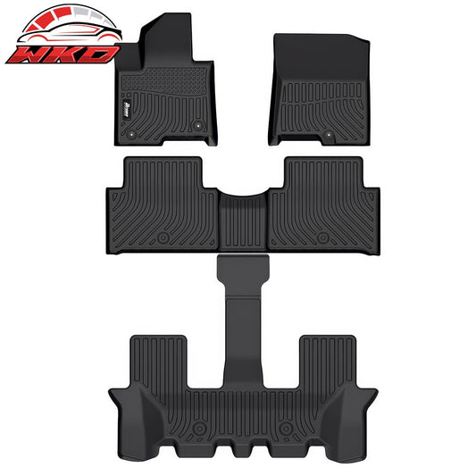 21-26 Kia Sorento All Weather TPE Floor Mats 3D Molded Carpets Guard 4PCS | Wholesale