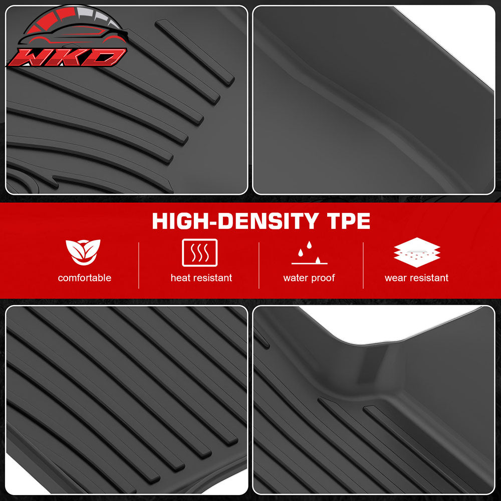 Fits 20-25 Lincoln Corsair Floor Mats TPE Carpet 3D All Weather IKON Style Liner