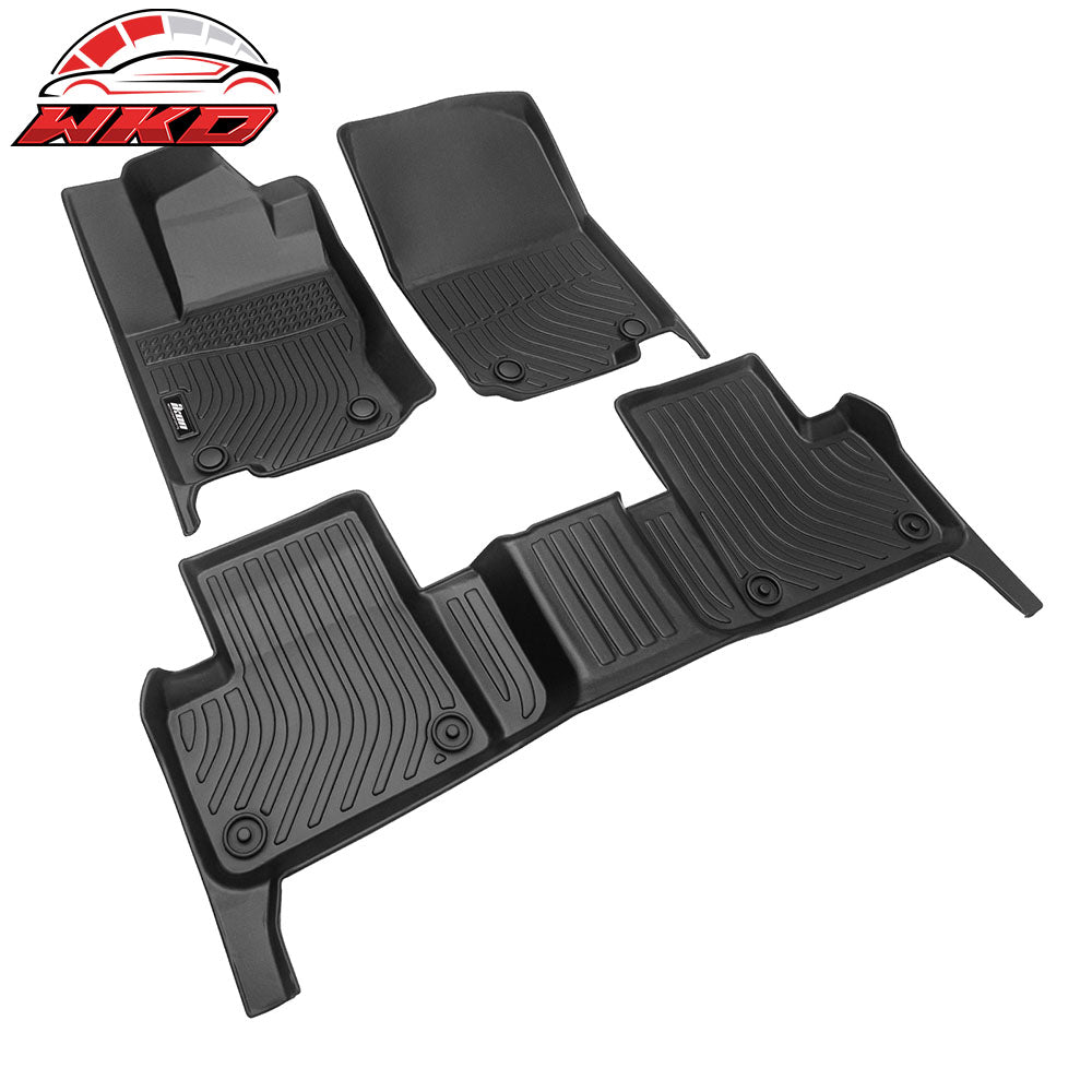 Fits 12-19 Benz GLE ML GL GLS Anti-Slip Floor Mats All Weather TPE Carpet 3PCS