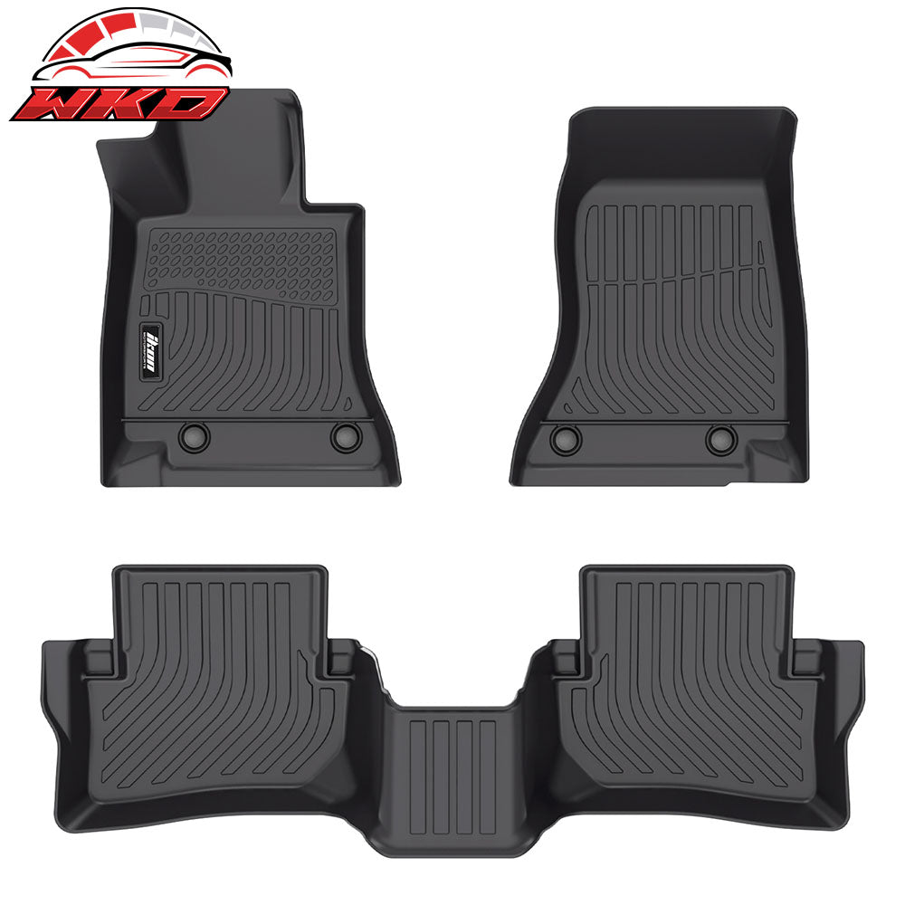 Wholesale 22-25 Benz C-Class W206 Sedan 4DR TPE Floor Mats All Weather Non-Slip 3PCS