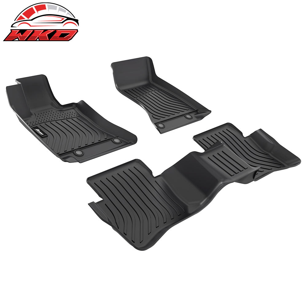 Fits 24-25 Benz E-Class W214 Anti-Slip Floor Mats All Weather TPE Carpet 3PCS