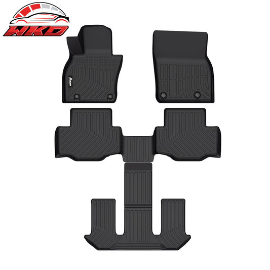 2024-25 Mazda CX-90 Floor Mat All Weather TPE 3D Carpets Liner Guard Full 4PC | Wholesale