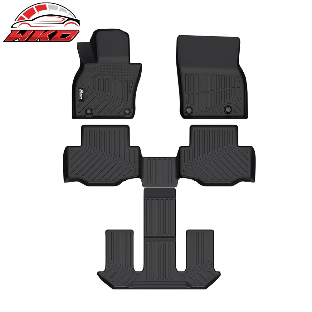 2024-26 Mazda CX-90 Floor Mat All Weather TPE 3D Carpets Liner Guard Full 4PC | Wholesale
