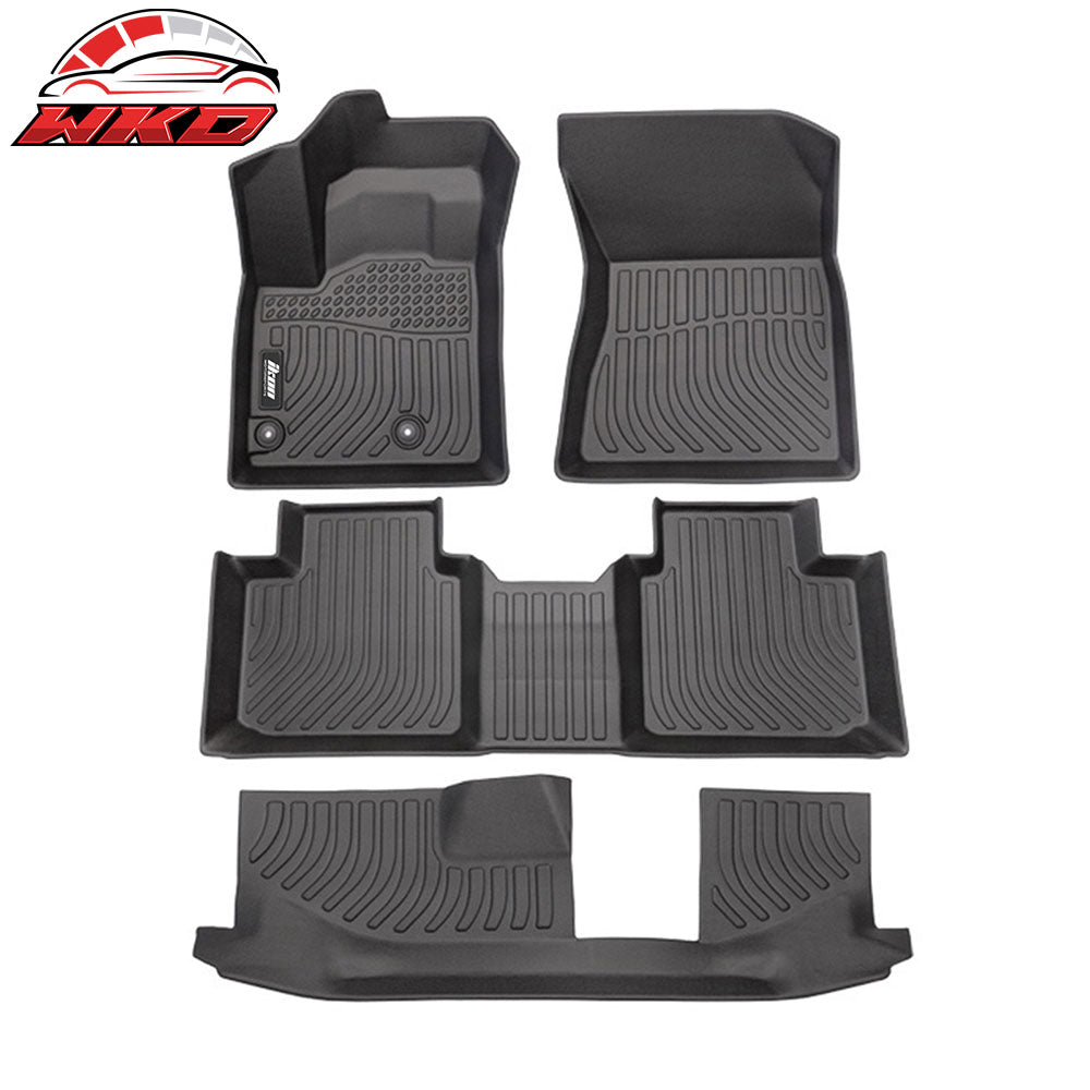 2022-25 Mitsubishi Outlander All Weather Waterproof 3D Molded Floor Mats TPE | Wholesale