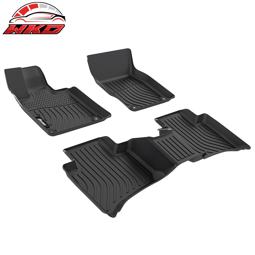 Fits 23-25 Maserati Grecale Floor Mats TPE Carpets All Weather 3D Liner Guard