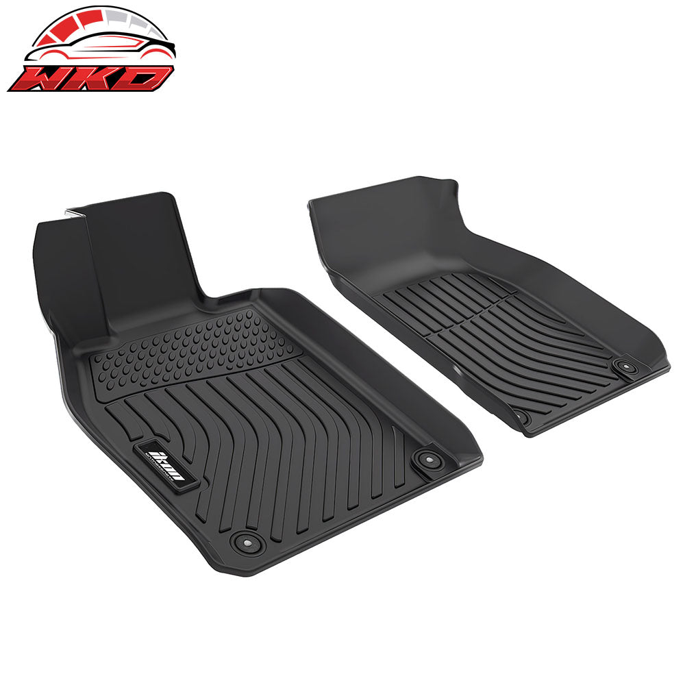Fits 14-16 Porsche 981 Cayman Floor Mats TPE Carpets All Weather 3D Liner Guard