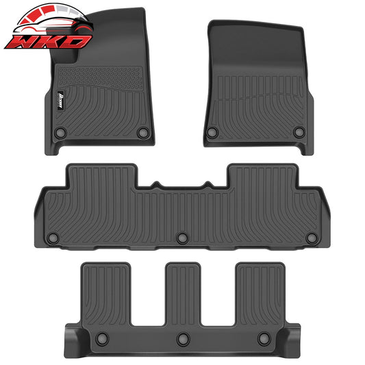 Wholesale 22-24 Rivian R1S Non-Slip 3D Molded Floor Mats All Weather TPE Carpet 4PCS