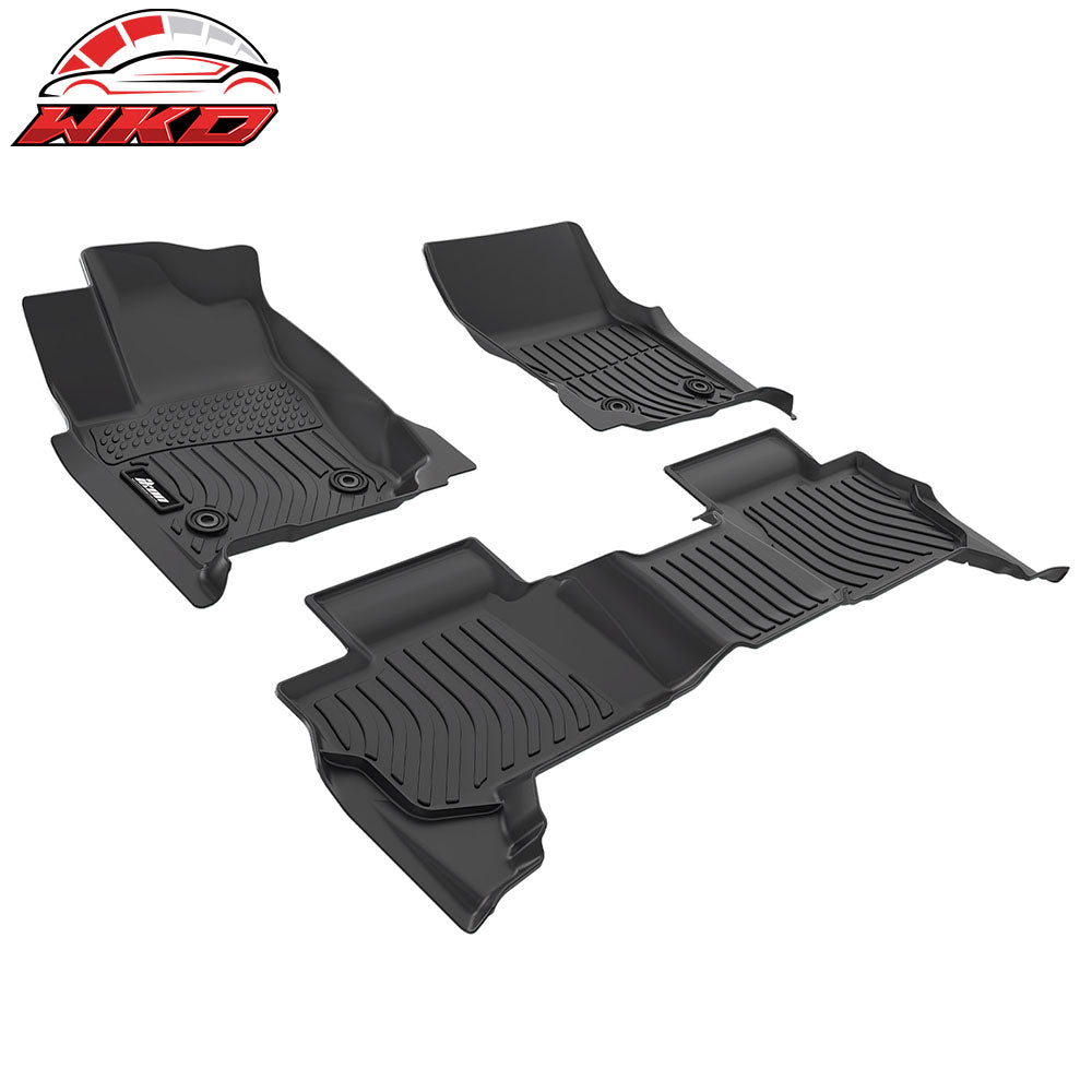 Fits 2025 Toyota 4Runner 5/7 Seats Floor Mats TPE Carpets All Weather 3D Liner