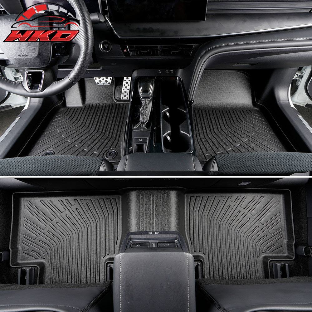Fits 25-26 Toyota Camry Hybrid Non-Slip Floor Mats All Weather TPE Carpets 3PCS
