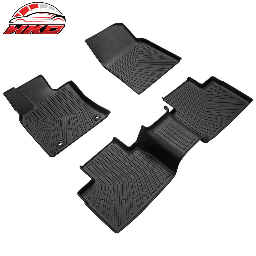 Fits 25-26 Toyota Camry Hybrid Non-Slip Floor Mats All Weather TPE Carpets 3PCS