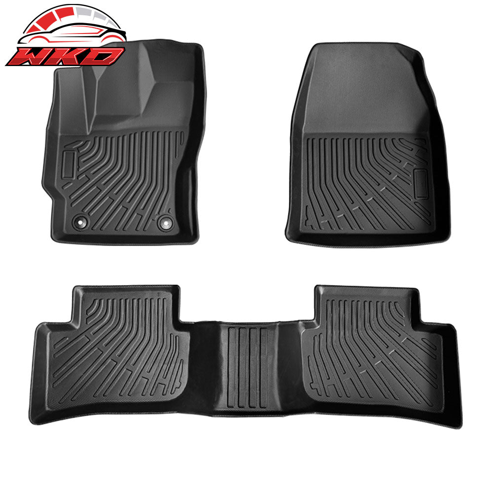 2022-24 Corolla Cross AWD Floor Mats All Weather Protection Liners TPE Carpets | Wholesale