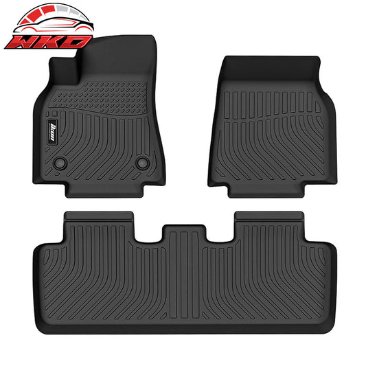 Wholesale 20-24 Tesla Model Y All Weather 3D Molded Floor Mats Carpet Liner Guard TPE
