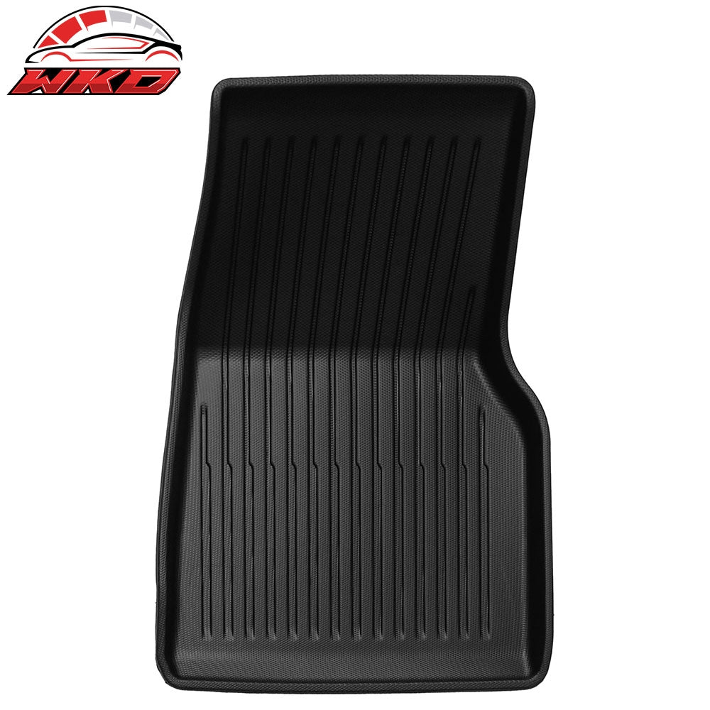 Fits 2026 Tesla Model Y Juniper 5/7 Seats 1st & 2nd Rows TPE 3D Floor Cargo Mats