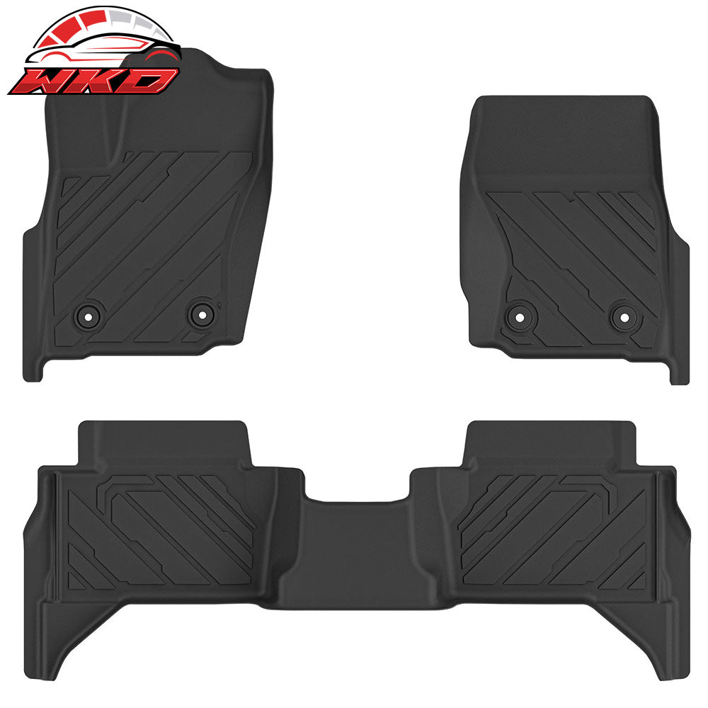 Wholesale 24-25 Tacoma Crew Cab TPE Floor Mats All Weather Protection Liners Carpets