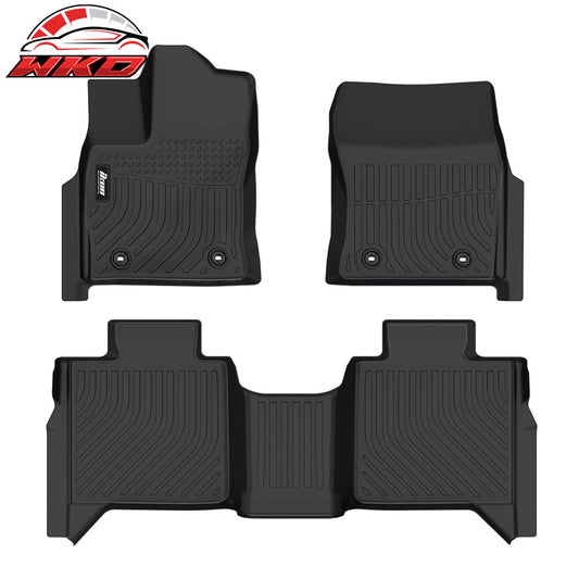 2022-25 Toyota Tundra Crewmax Cab 3D Molded Floor Mats Guard Set TPE 3PCS | Wholesale
