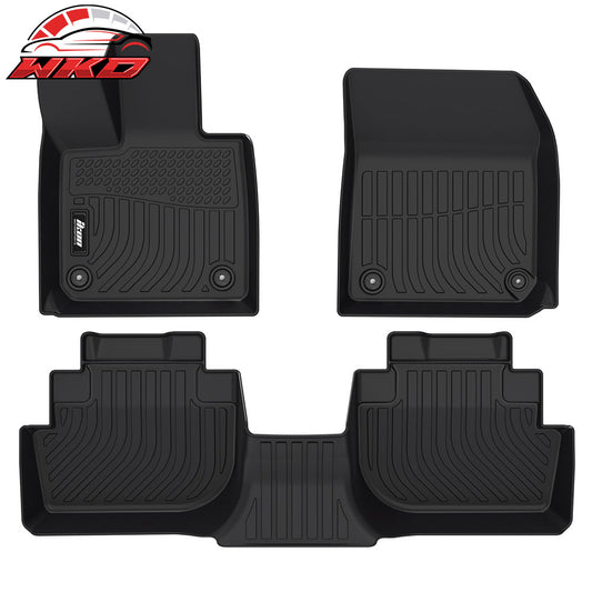 2023-25 VinFast VF8 3D Molded TPE Floor Mats Front 2nd Row Liner Guard 3PCS | Wholesale