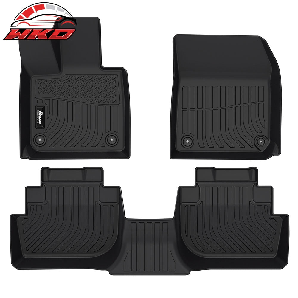 2023-26 VinFast VF8 3D Molded TPE Floor Mats Front 2nd Row Liner Guard 3PCS | Wholesale