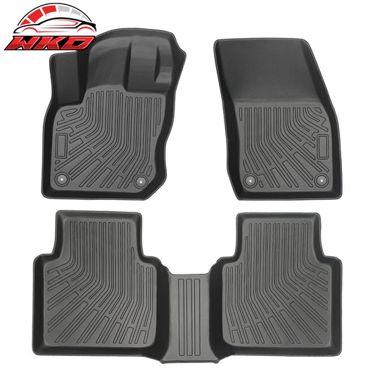 2025 Volkswagen Tiguan Floor Mats TPE All Weather 3D Heavy Duty Carpets | Wholesale