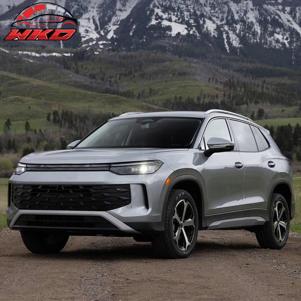 Fits 2025 Volkswagen Tiguan Floor Mats TPE All Weather 3D Heavy Duty Carpets