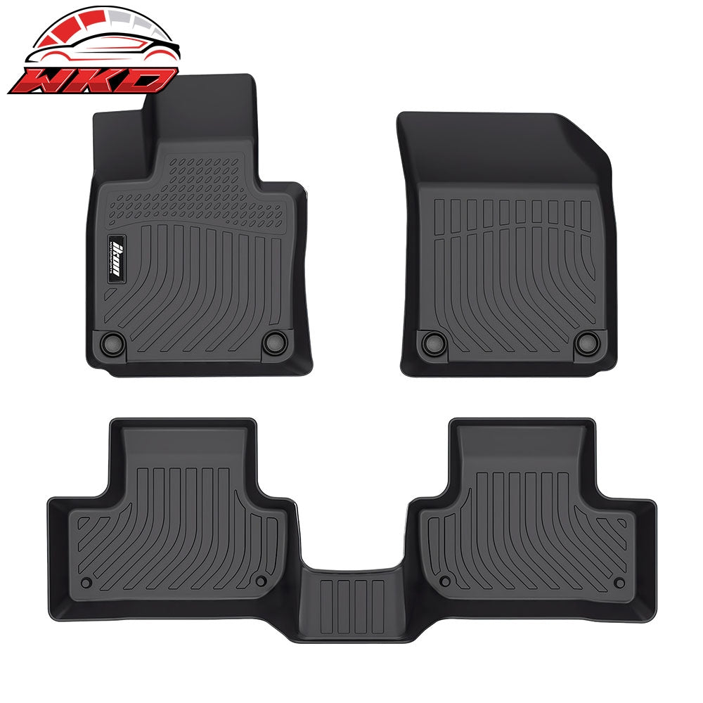 18-21 Volvo XC60 PHEV/22-26 XC60 Recharge Floor Mats TPE All Weather Carpet | Wholesale
