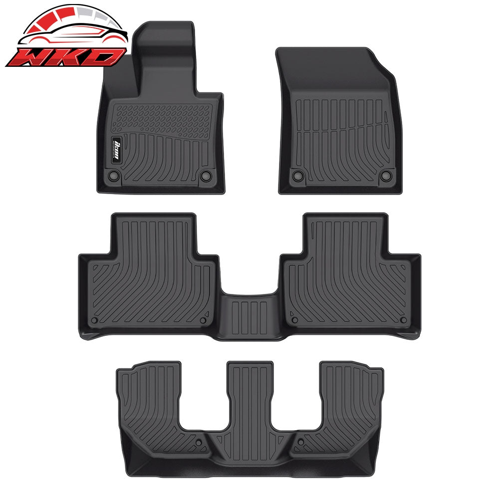 2021-26 XC90 T8 Recharge & 2016-20 Hybrid 7-Seat Anti-Slip Floor Mats TPE 4PC | Wholesale