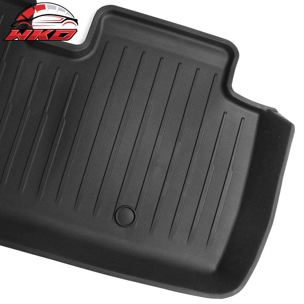 Fits 20-24 Tesla Y All Weather 3D Molded Floor Mats Cargo Liner Injection TPE