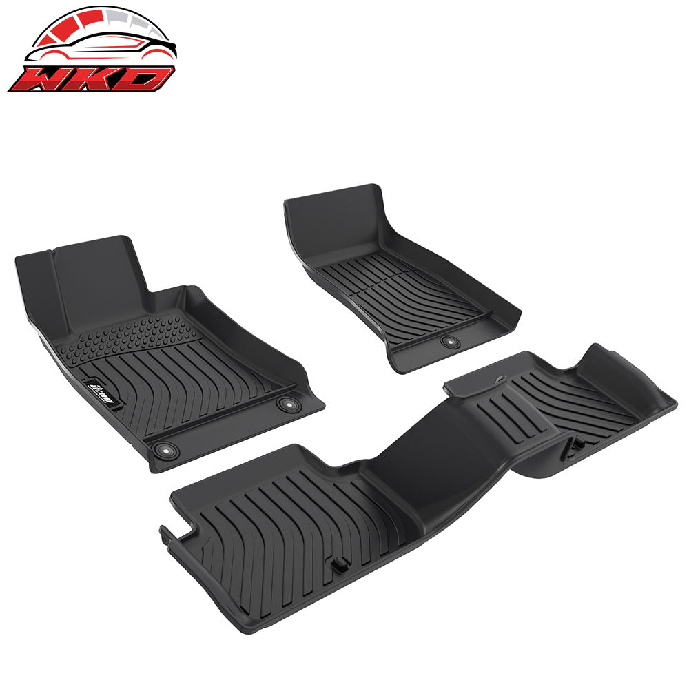Fits 19-25 Genesis G70 RWD Heavy Duty Floor Mats 3D Carpet Liner Protector TPE