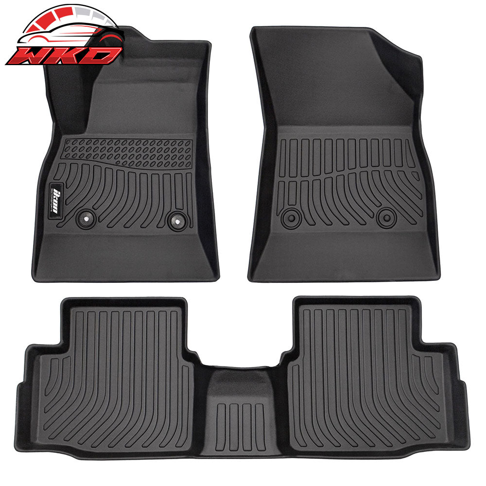 16-19 Chevy Cruze 5 Seats TPE 3D Floor Mats 1st 2nd Row Heavy Duty Liners | Wholesale