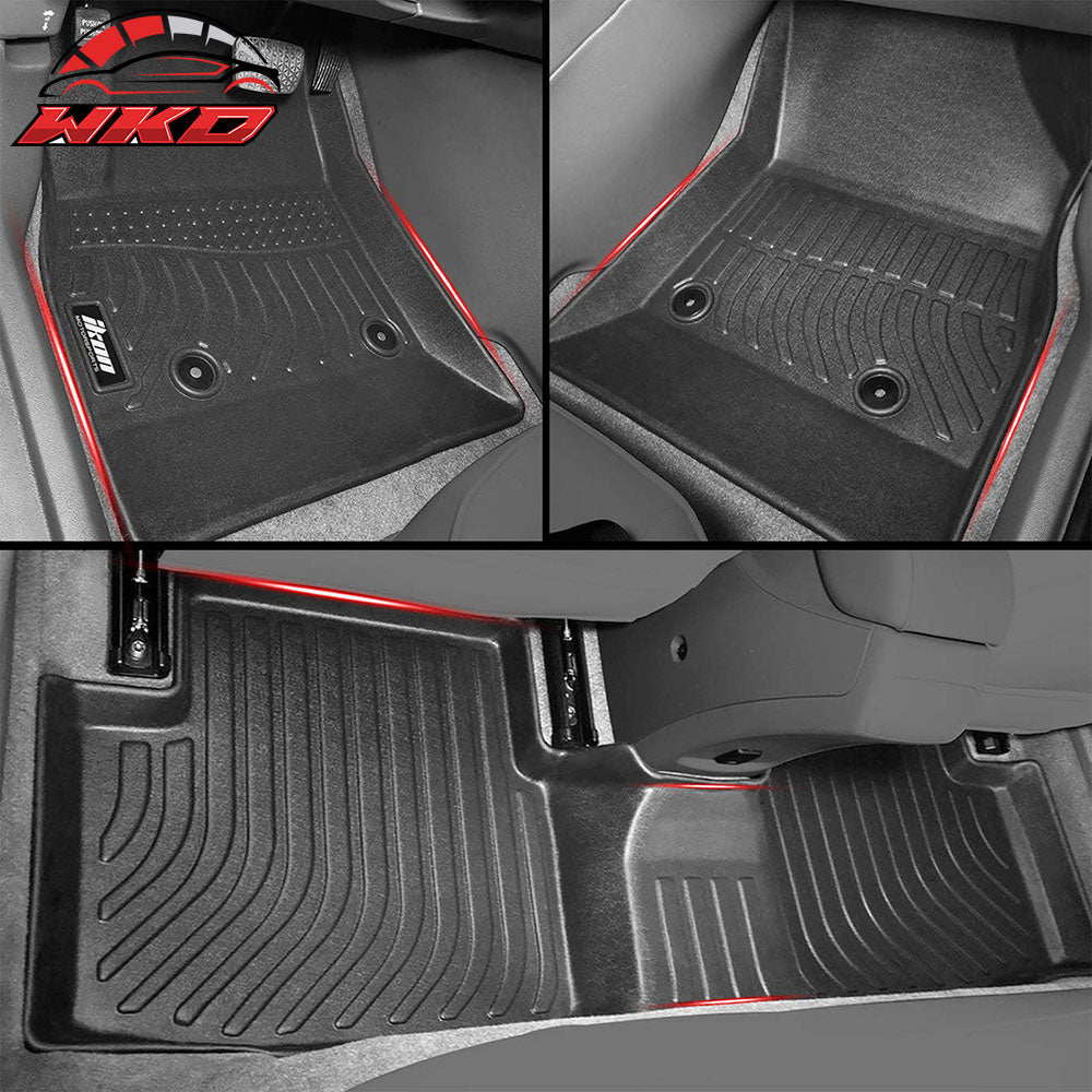 Fits 16-19 Chevy Cruze 5 Seats TPE 3D Floor Mats 1st 2nd Row Heavy Duty Liners
