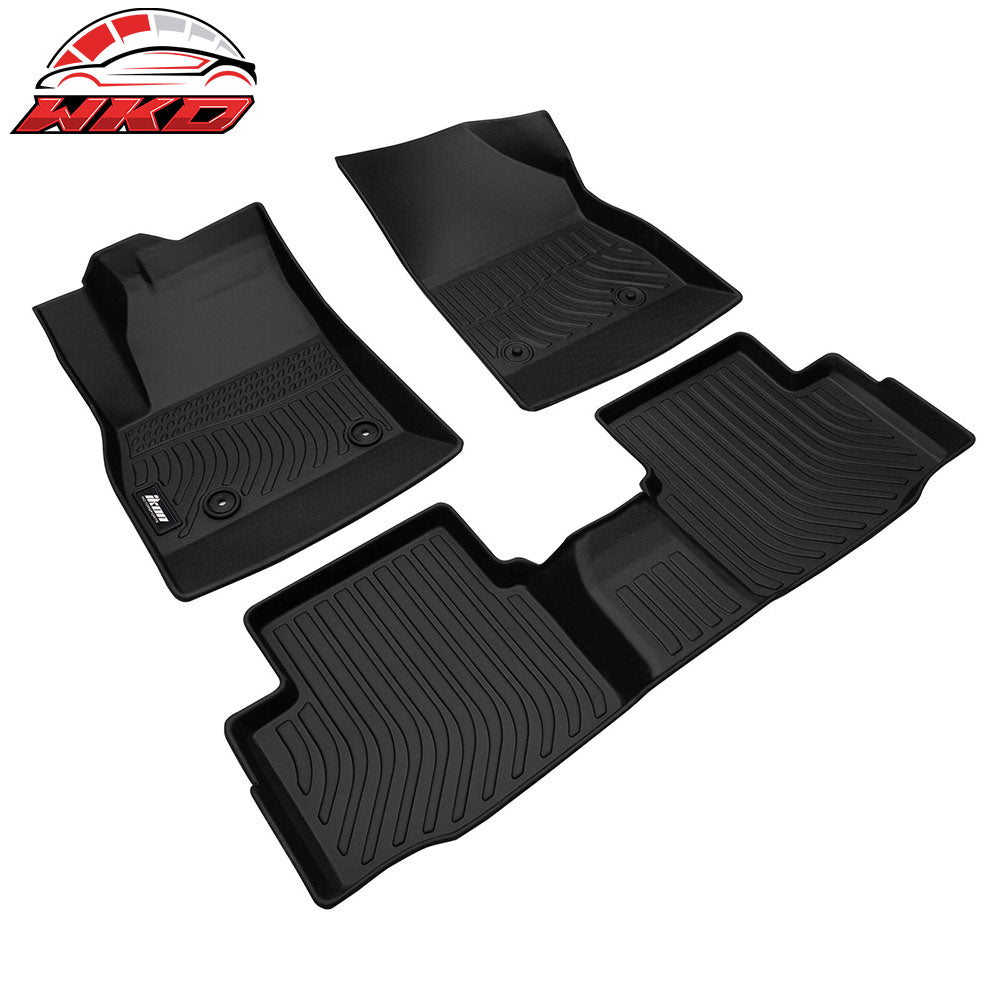 Fits 16-19 Chevy Cruze 5 Seats TPE 3D Floor Mats 1st 2nd Row Heavy Duty Liners