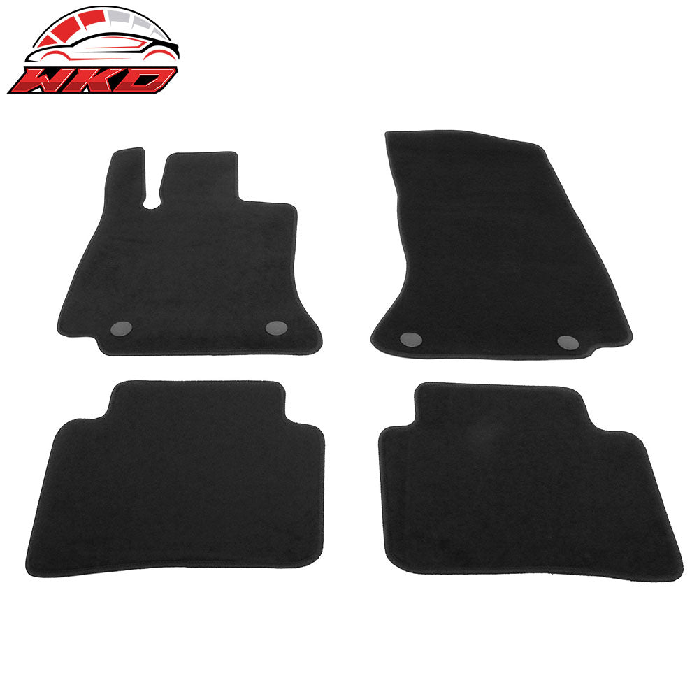 For 22-25 Benz C-Class W206 Sedan 4DR Non-Slip Floor Mats All Weather Nylon 4PCS
