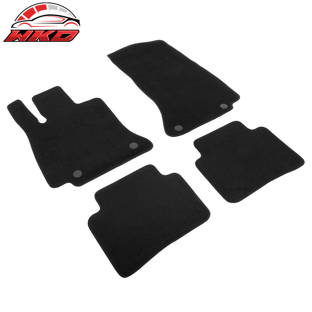 For 22-25 Benz C-Class W206 Sedan 4DR Non-Slip Floor Mats All Weather Nylon 4PCS