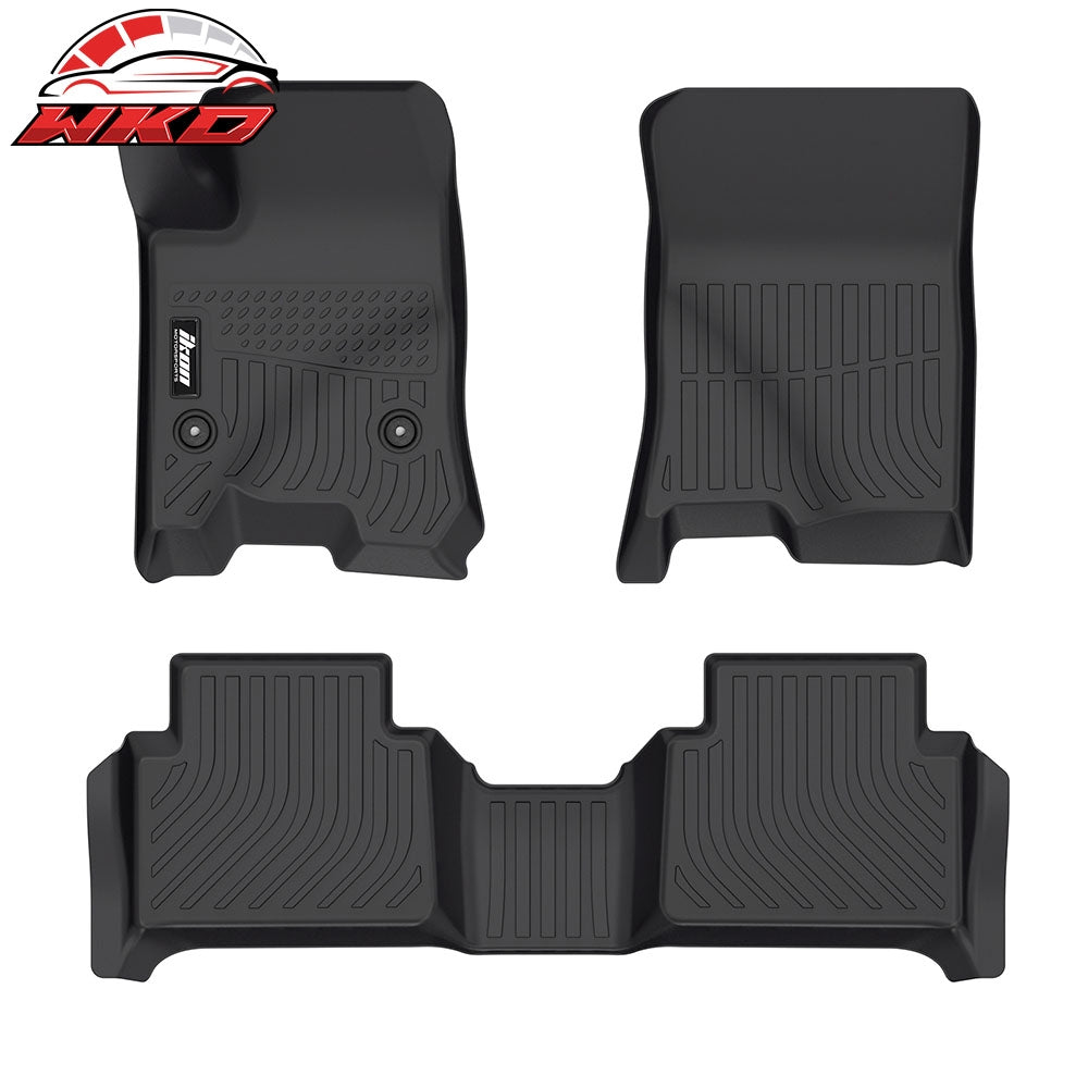 23-26 Chevy Colorado/GMC Canyon Crew Cab Floor Mats All Weather TPE Carpets | Wholesale