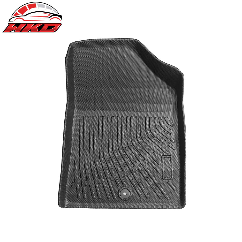 Fits 24-25 Hyundai Kona Electric Anti-Slip 3D Floor Mats All Weather TPE Carpets