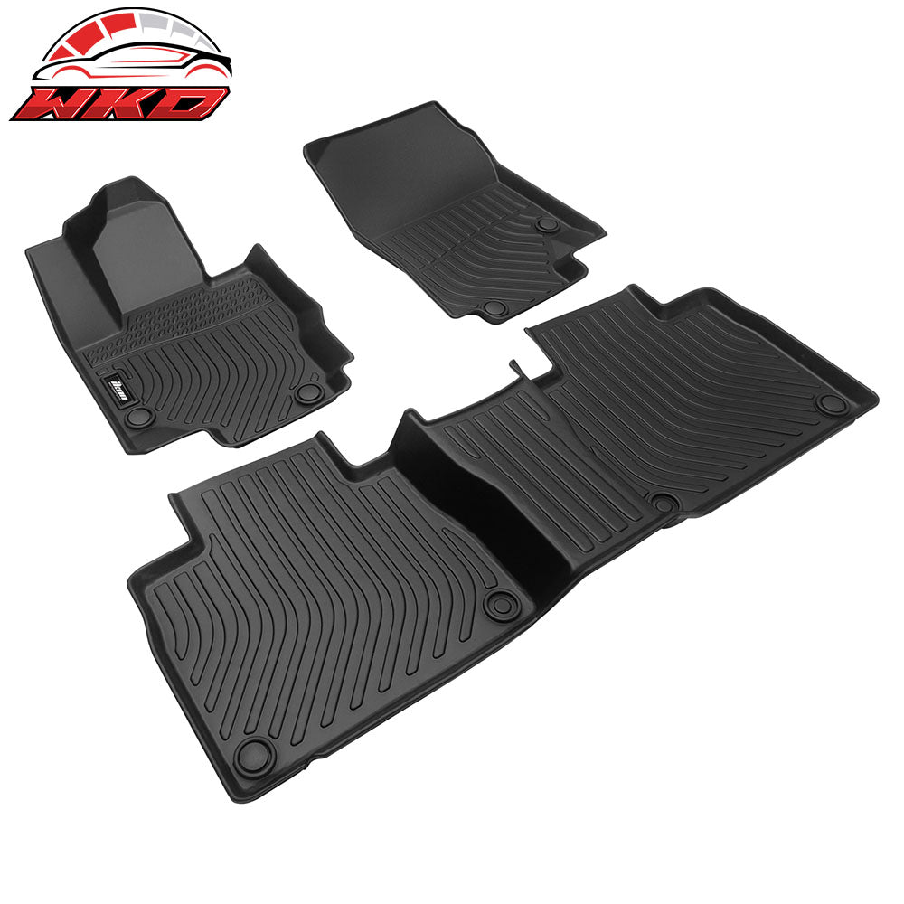 Fits 20-25 Benz GLE-Class Non-Slip 3D Molded Floor Mats All Weather TPE Carpets