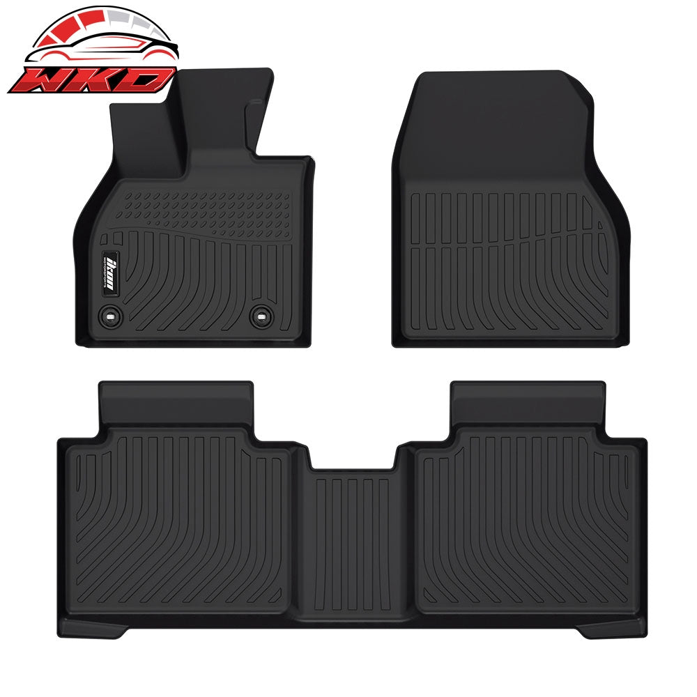 2023-2026 Subaru Solterra/Toyota bZ4X Floor Mats All Weather TPE 3D Carpets | Wholesale