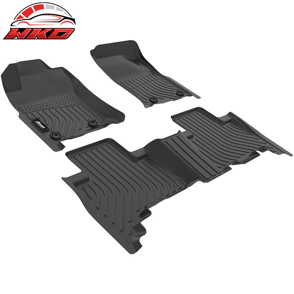 For 13-24 Toyota 4Runner & 14-23 Lexus GX460 Non-Slip Floor Mats All Weather TPE